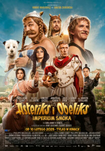 Plakat filmu "Asteriks i Obeliks: Imperium smoka"