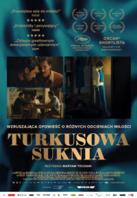 Turkusowa suknia