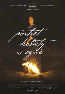 Plakat filmu "Portret kobiety w ogniu"