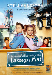 Plakat filmu "Biuro Detektywistyczne Lassego i Mai. Stella Nostra"
