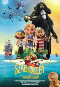 Plakat filmu "Kapitan Szablozęby i magiczny diament"