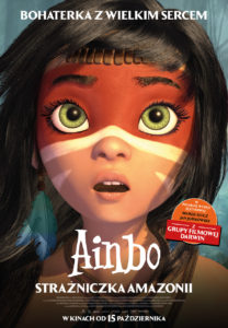 Plakat filmu "Ainbo – strażniczka Amazonii"