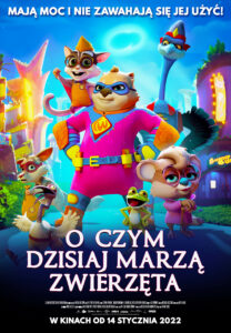 Plakat filmu "O czym marzą zwierzęta"