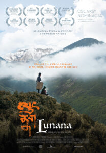 Plakat filmu "Lunana. Szkoła na końcu świata"