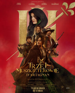 Plakat filmu "Trzej Muszkieterowie: D’Artagnan"