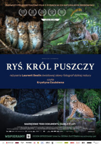 Plakat filmu "Ryś. Król puszczy"