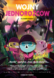 Plakat filmu "Wojny jednorożców"