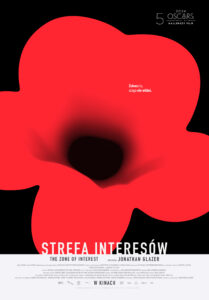 Plakat filmu "Strefa interesów"