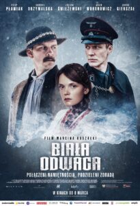 Plakat filmu "Biała odwaga"