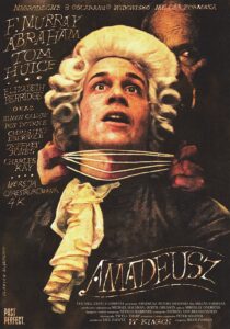 Plakat filmu "Amadeusz"