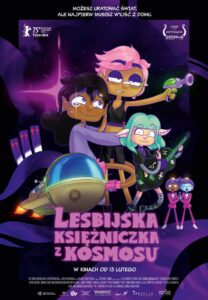 Plakat filmu "Lesbijska księżniczka z kosmosu"
