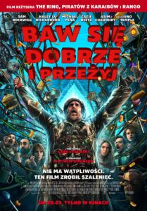 Plakat filmu "Baw się dobrze i przeżyj"