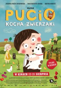 Plakat filmu "Pucio kocha zwierzaki"